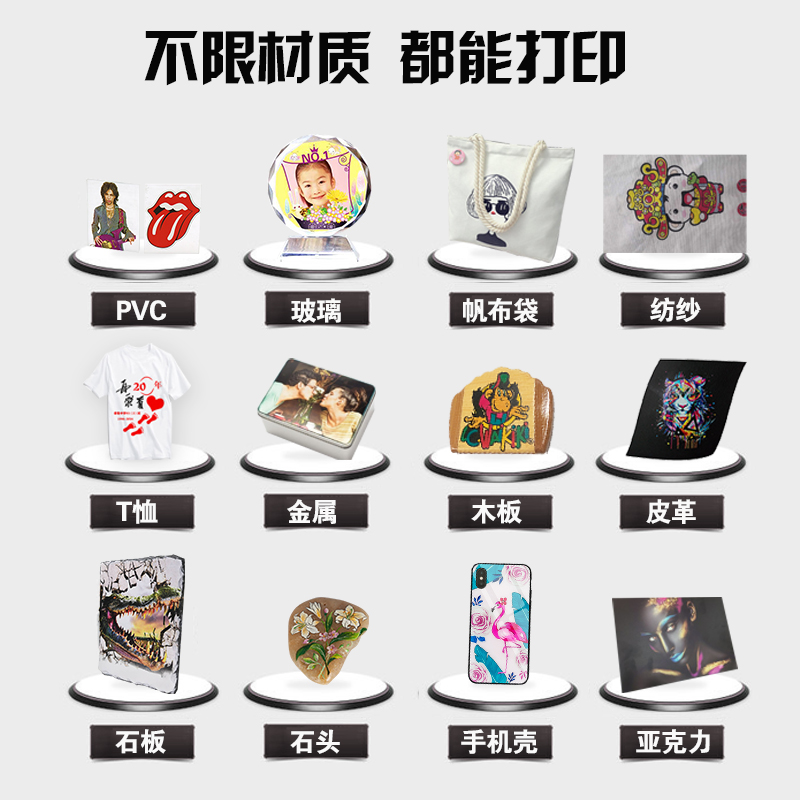 不限材質(zhì)，都能打印